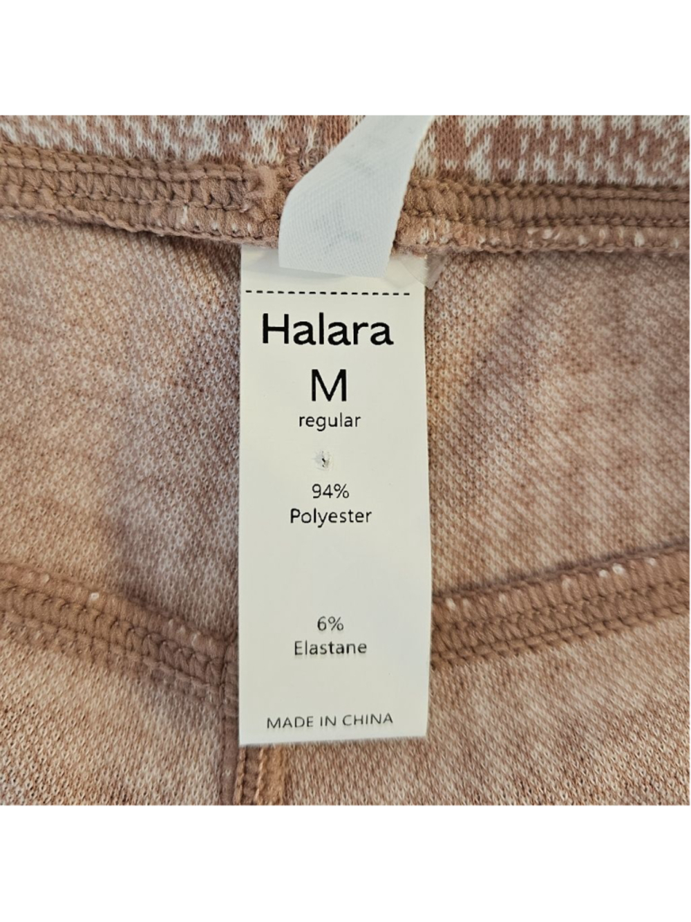 Halara Flex™️ High-waisted Pocket Houndstooth Plaid Skinny Work Pants M Pink - Picture 8 of 12